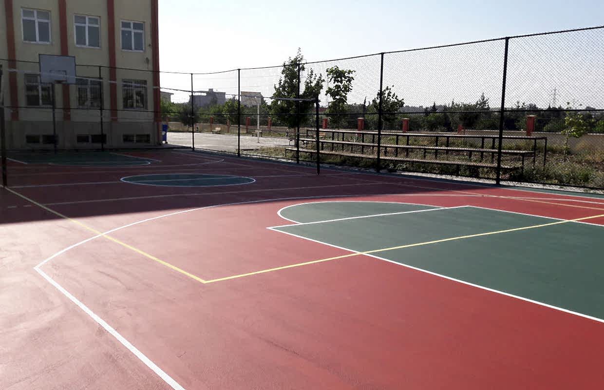 Aktoprak Anadolu Lisesi | Akrilik Saha Uygulamaları