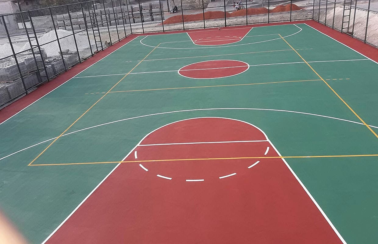 Nizip Gençlik Merkezi | Akrilik Saha Uygulamaları