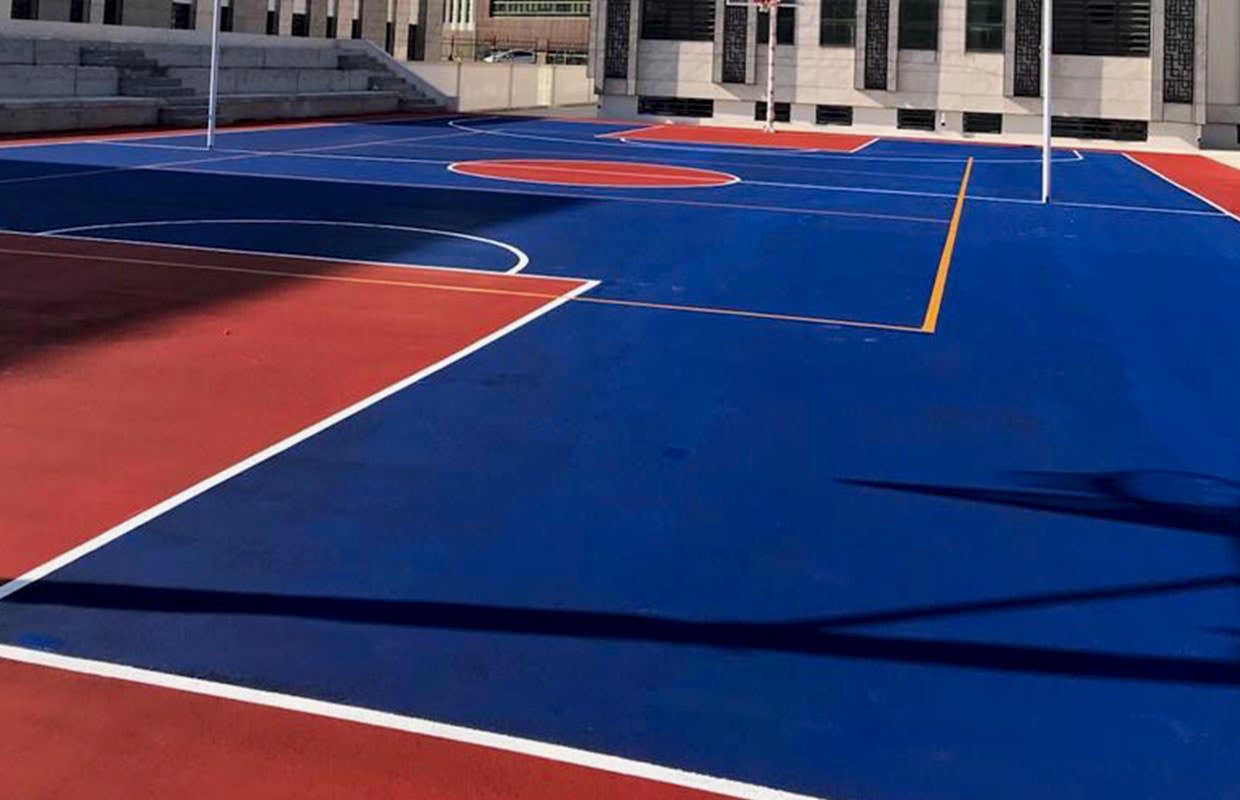 Şatırhöyük Ortaokulu | Akrilik Saha Uygulamaları