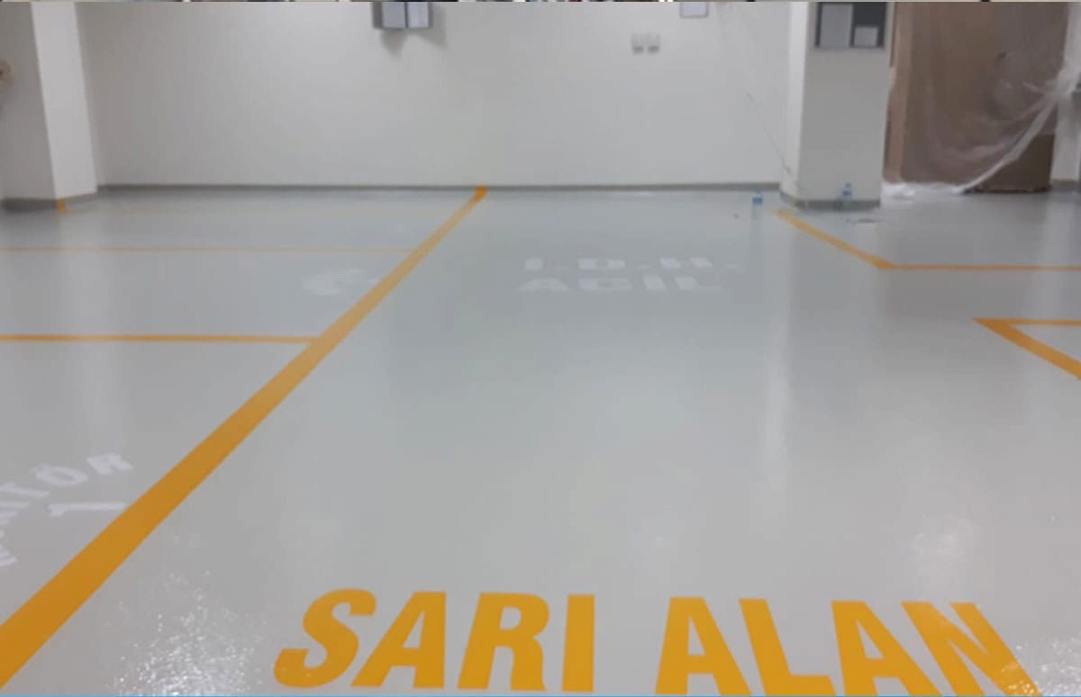 İslahiye Devlet Hastanesi | Epoksi Uygulamaları