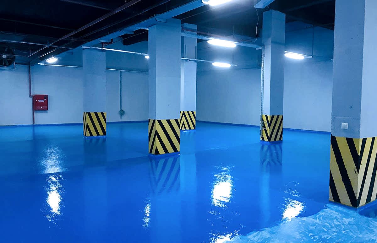 KUDEB Otoparkı | Epoksi Uygulamaları